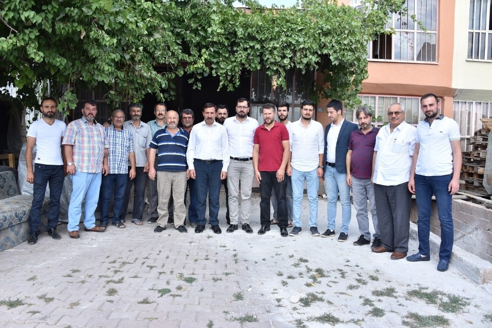 Başkan Hasan Kılca, Aslım Sanayi esnafıyla buluştu 