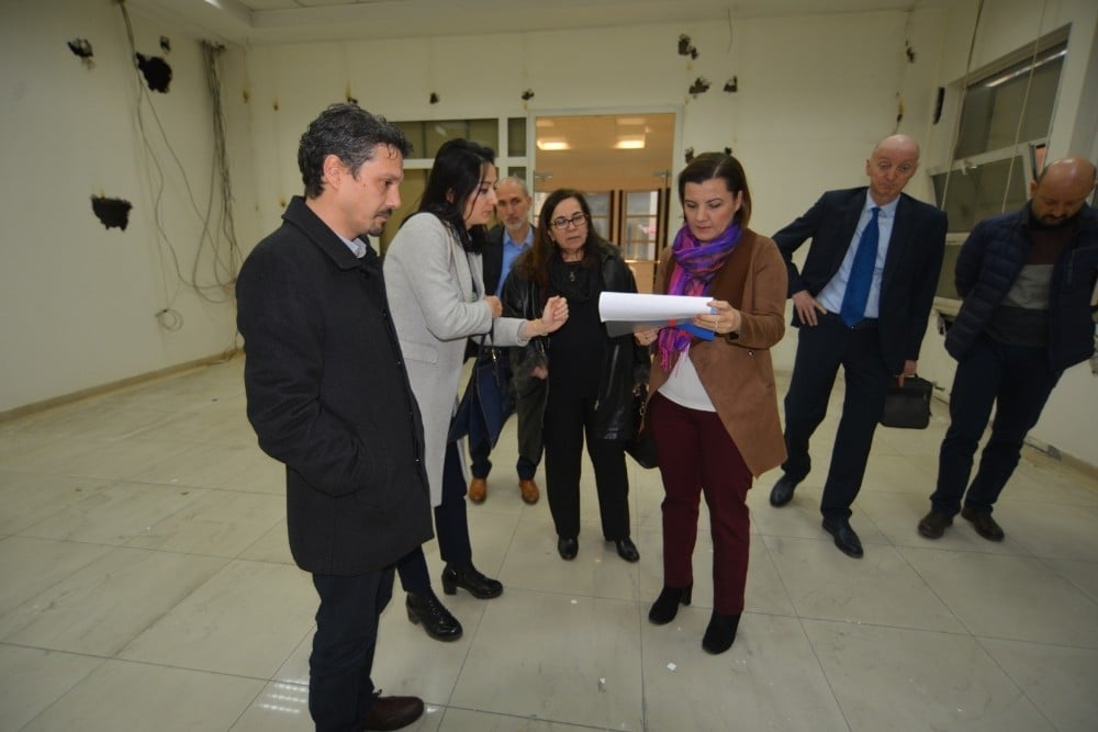 Başkan Hürriyet, kütüphane ve etüt merkezi için düğmeye bastı 