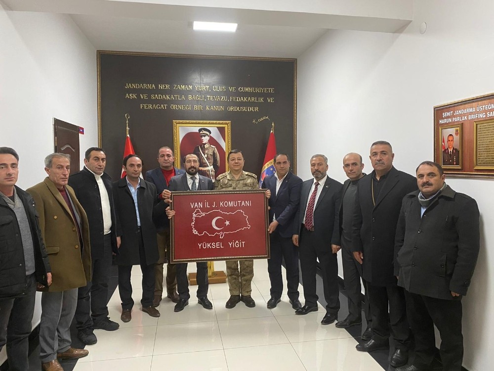 Başkan Kahraman’dan İl Jandarma Komutanı Tuğgeneral Yiğit’e ziyaret 