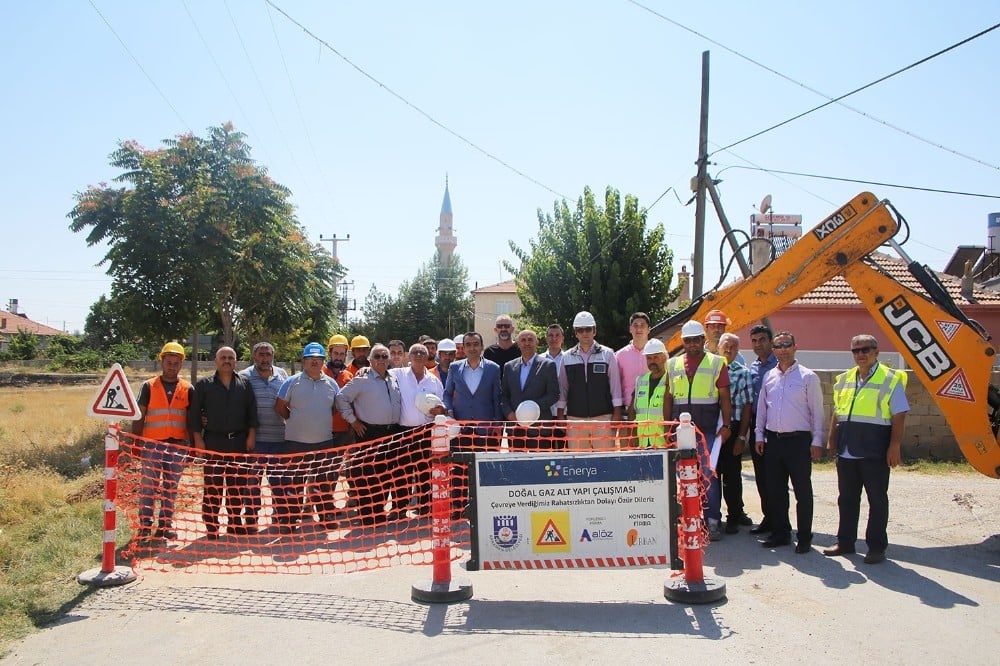 Başkan Kalaycı: “Atatürk Mahallesine doğalgaz hayırlı olsun” 