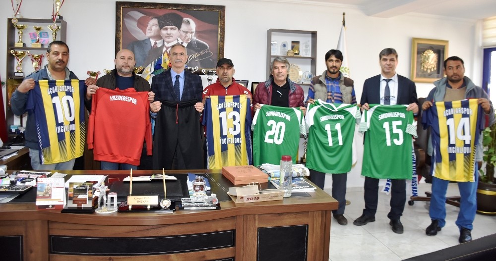 Başkan Kale’den spora hep destek