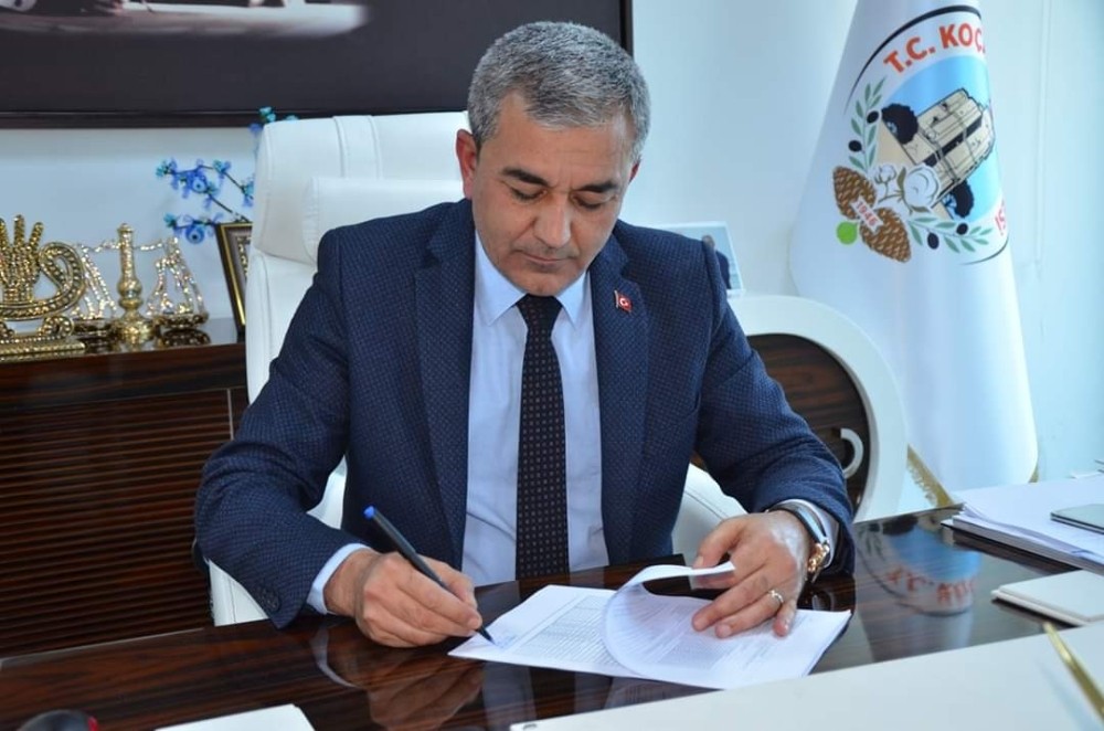 Başkan Kaplan, güneş enerjisi santrali için imzayı attı 