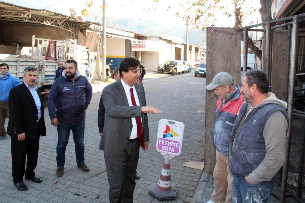 Başkan Karaca, sanayide incelemelerde bulundu 