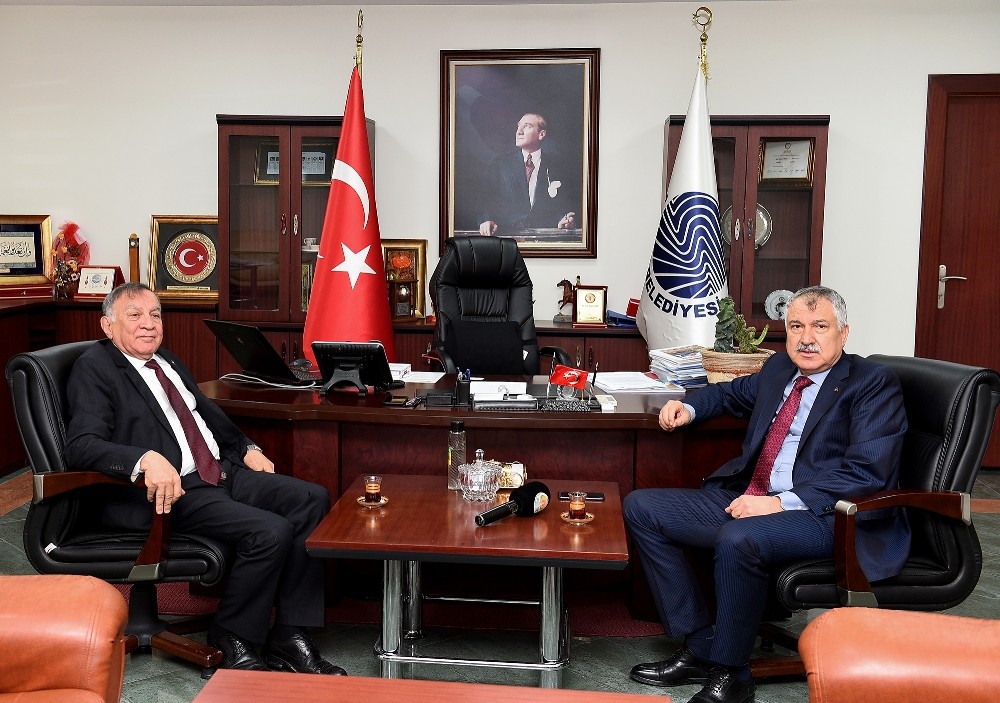 Başkan Karalar’dan, Akay’a destek ziyareti 