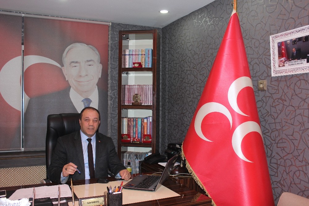 Başkan Karataş, Merhum Başbuğ Türkeş’in vefat yıl dönümü münasebetiyle mesaj yayınladı 