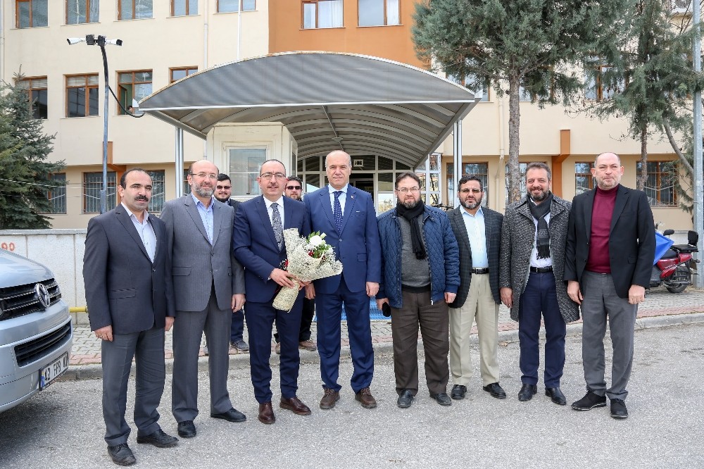Başkan Kavuş, mezun olduğu Havzan Kur’an Kursu’nda 