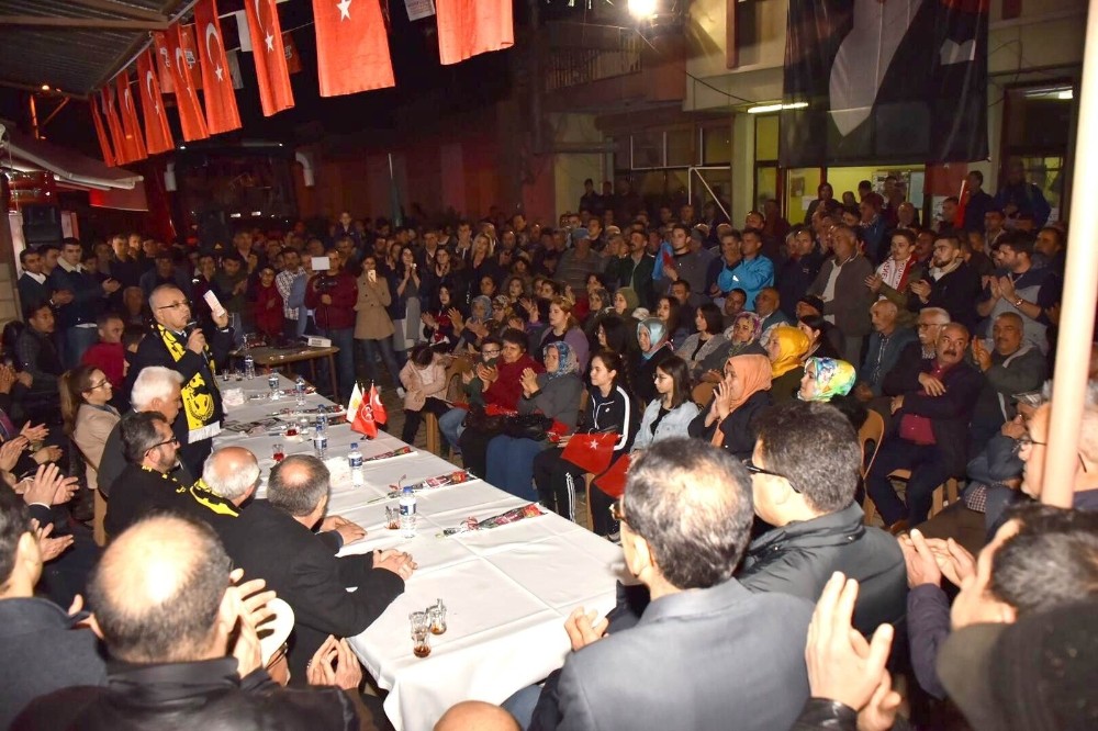 Başkan Kayda mahallelilerle buluştu 