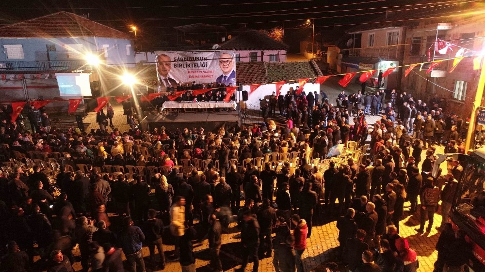 Başkan Kayda: “Salihli’nin geleceği için çalışıyoruz” 