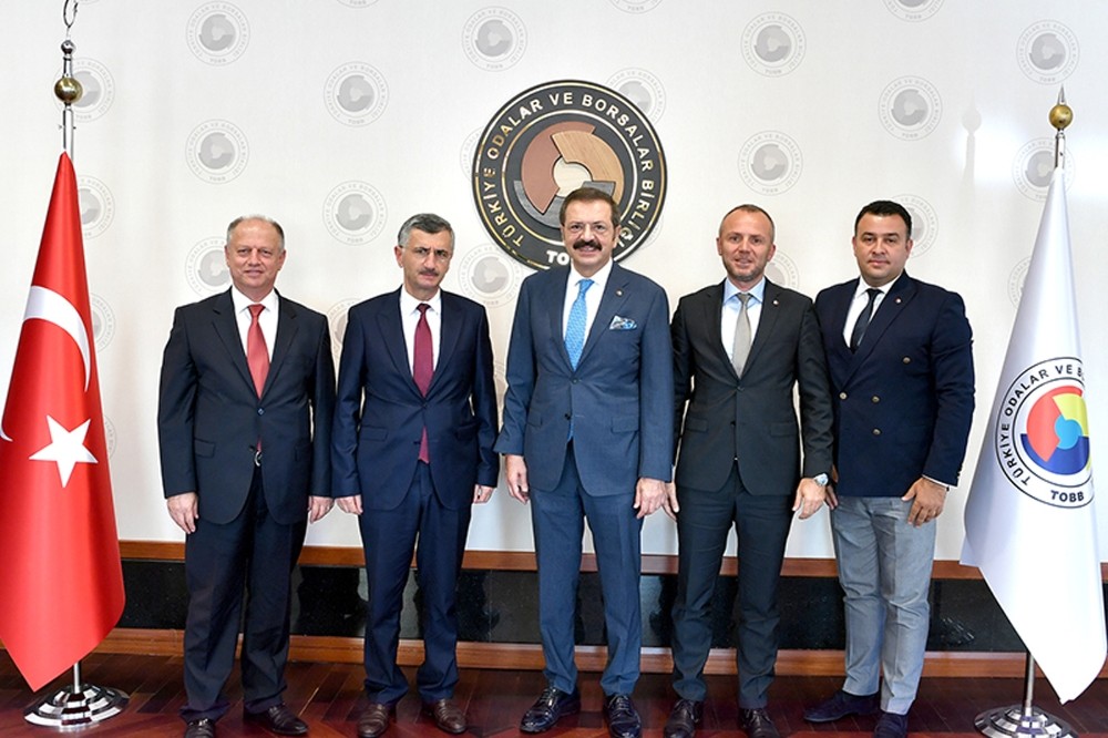 Başkan Keleş Hisarcıklıoğlu’na Ereğli ekonomisini anlattı 