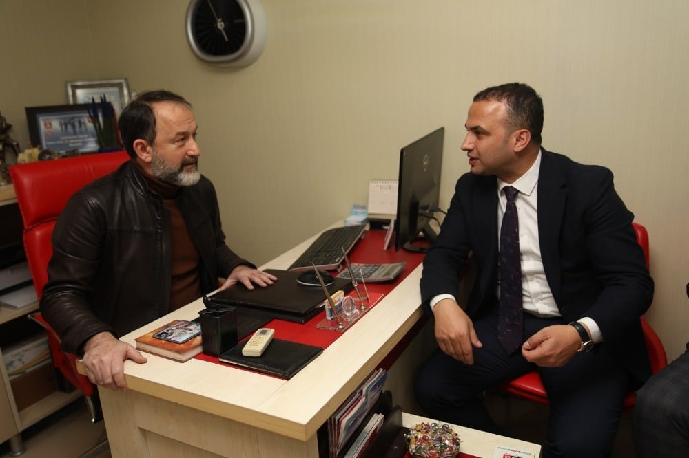 Başkan Kibar esnaflarla istişarede bulundu 