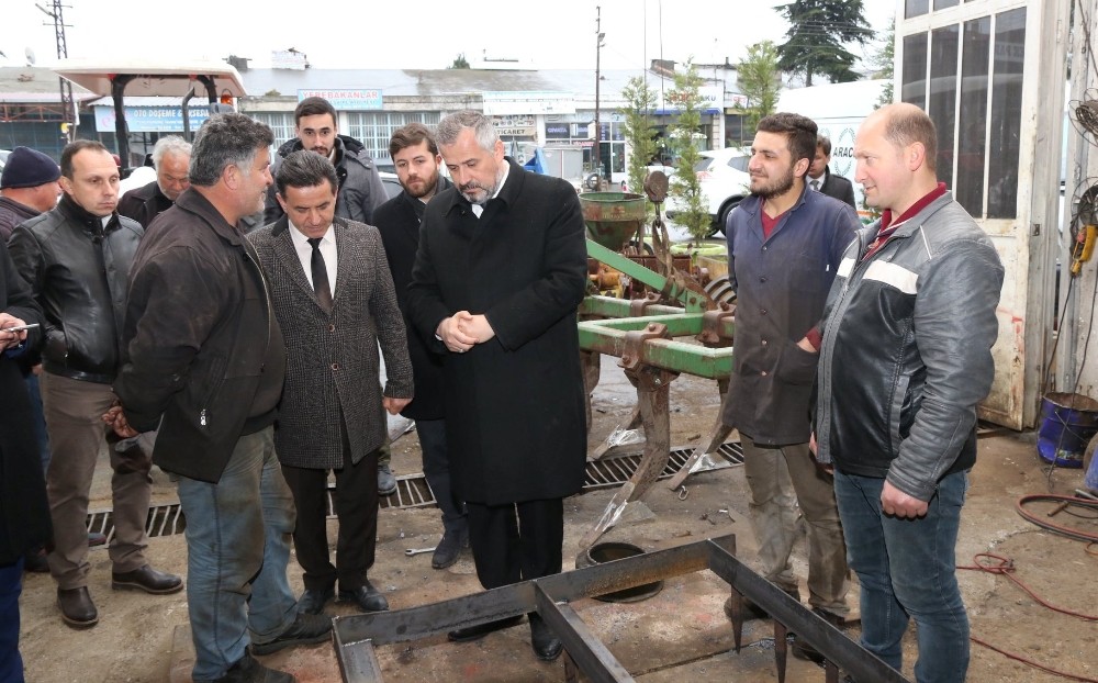 Başkan Kılıç, sanayi esnafının sorunlarını dinledi 