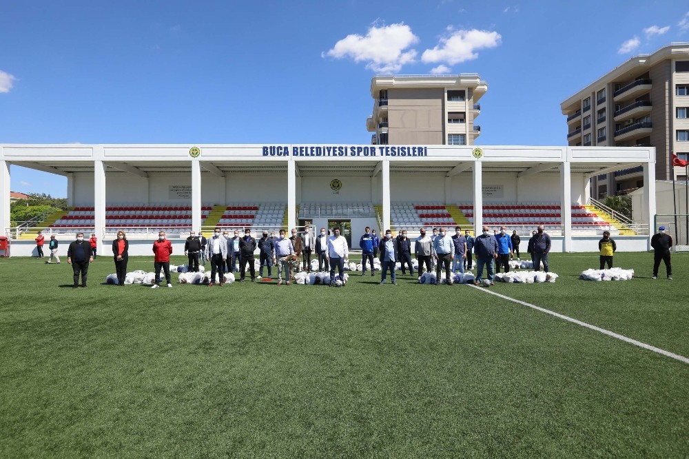 Başkan Kılıç’tan Bucalı amatör kulüplere Ramazan desteği 