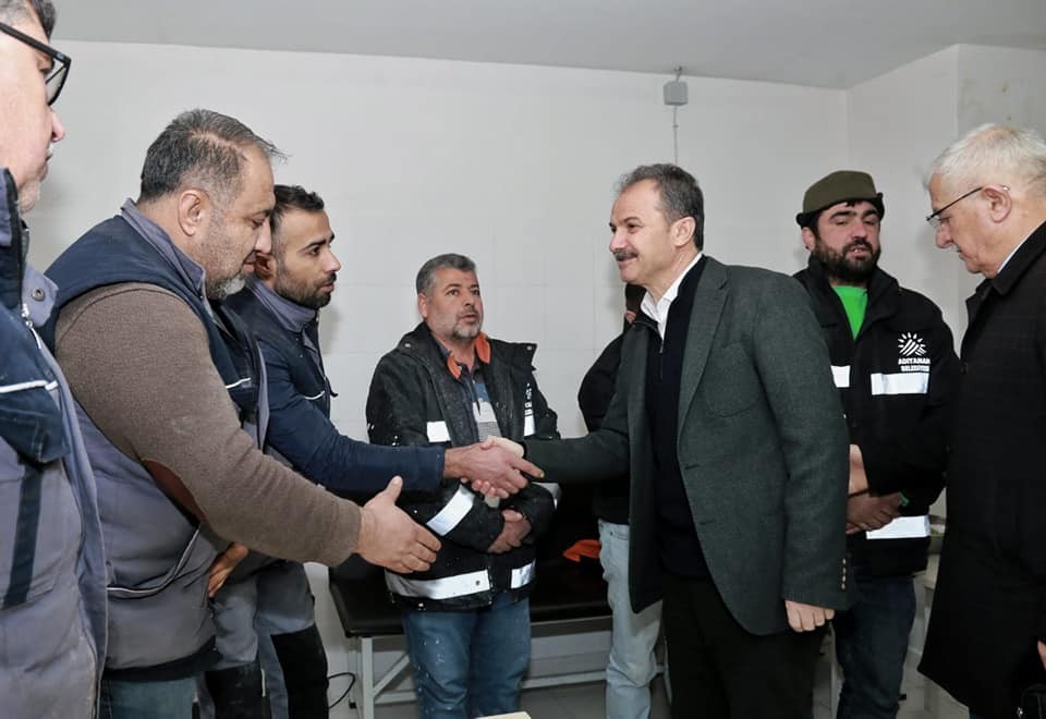 Başkan Kılınç, belediye personelleriyle bir araya geldi 