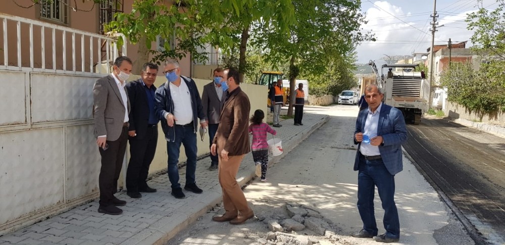Başkan Kılınç, çalışmaları yerinde inceledi 