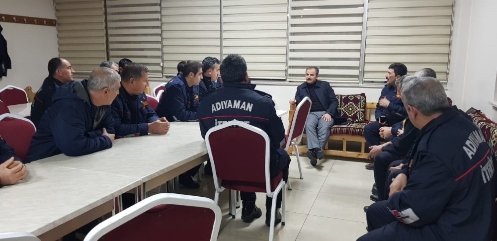 Başkan Kılınç özveriyle çalışan personellerini tebrik etti 
