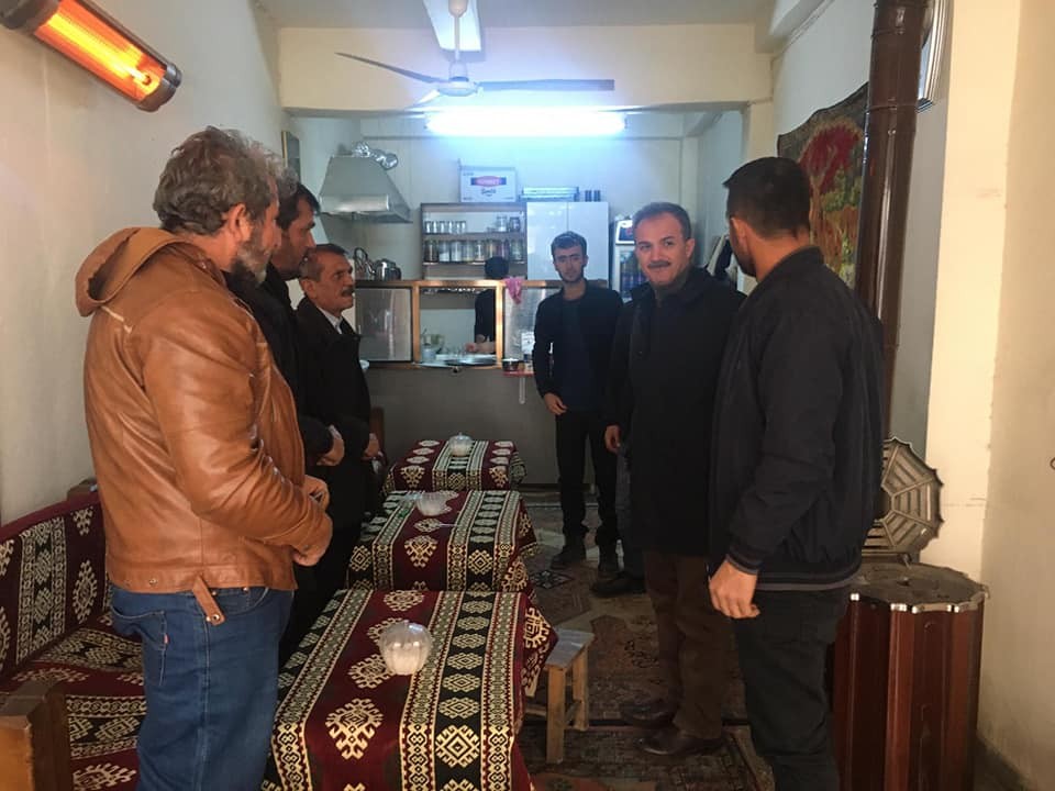 Başkan Kılınç’tan, eski şire pazarı esnafına ziyaret 
