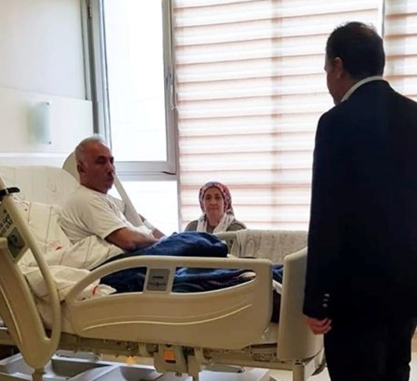 Başkan Kılınç’tan, hasta ve hasta yakınlarına moral ziyareti 