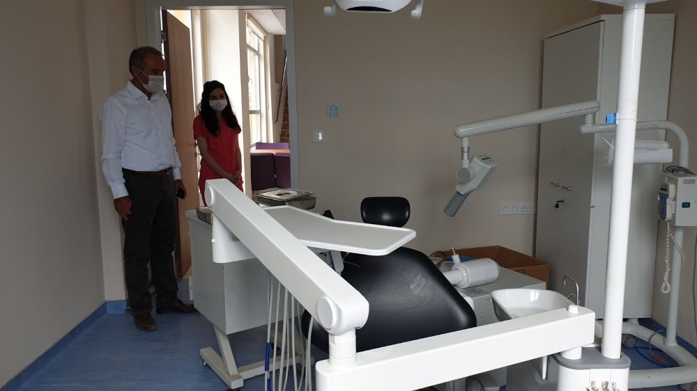 Başkan Kızıldaş, yeni sağlık merkezini inceledi 