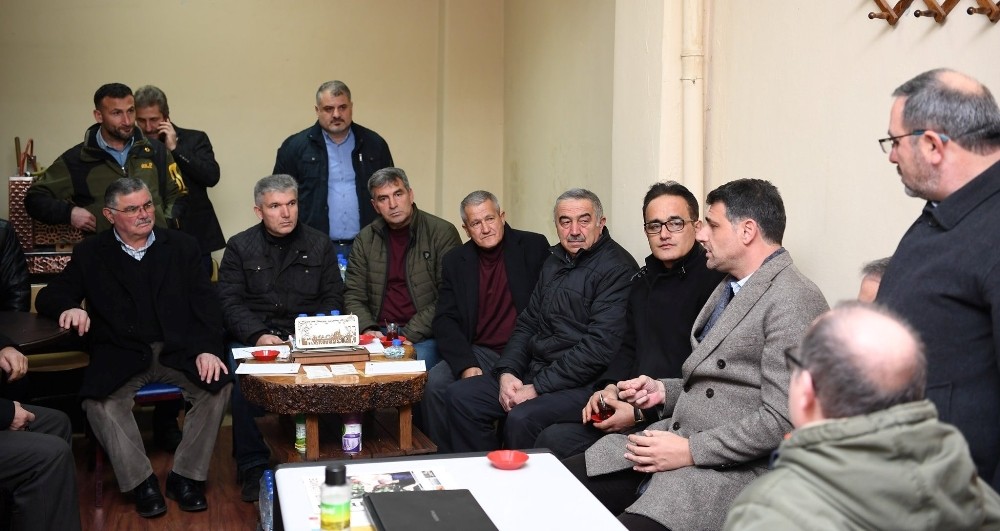 Başkan Kocaman, bal üreticilerini dinledi 