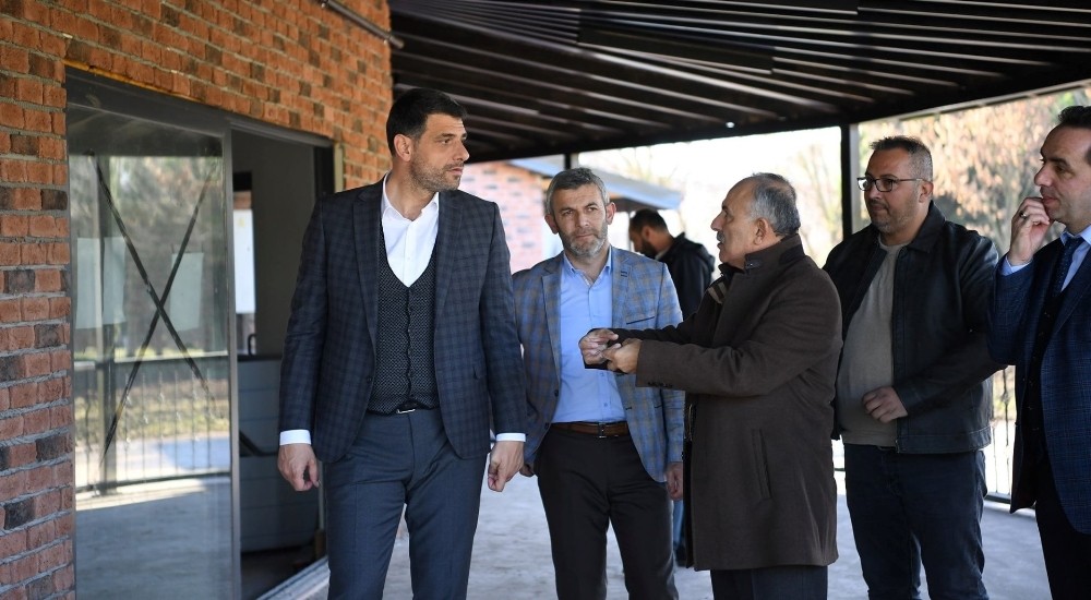 Başkan Kocaman çalışmaları inceledi 