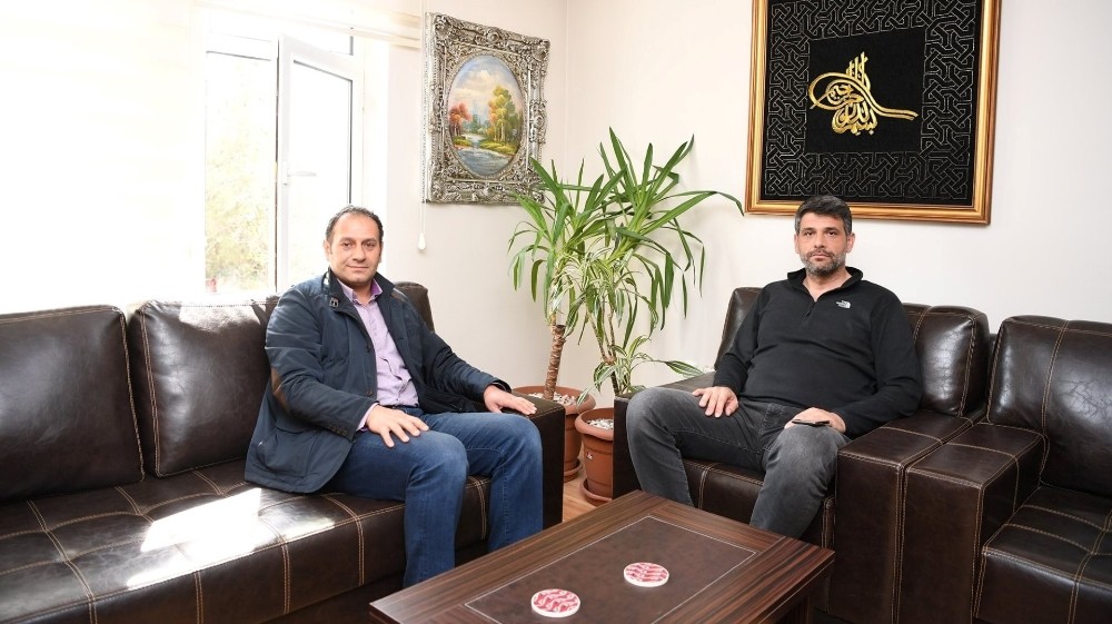 Başkan Kocaman İlçe Sağlık Müdürlüğü’nü ziyaret etti 