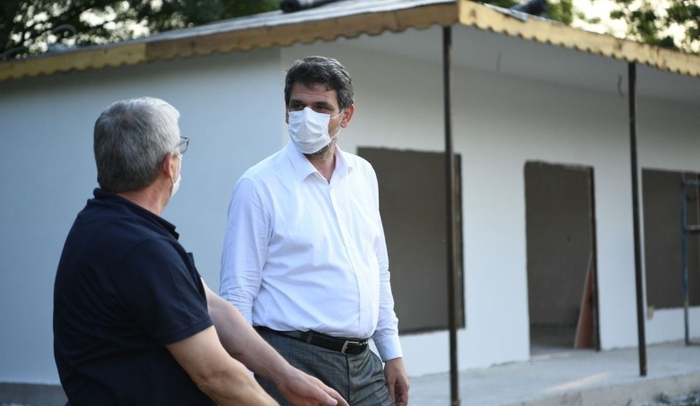 Başkan Kocaman KARKAD satış ofisini inceledi 