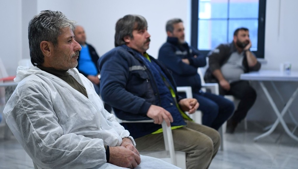 Başkan Kocaman saha ekibiyle toplantı yaptı 