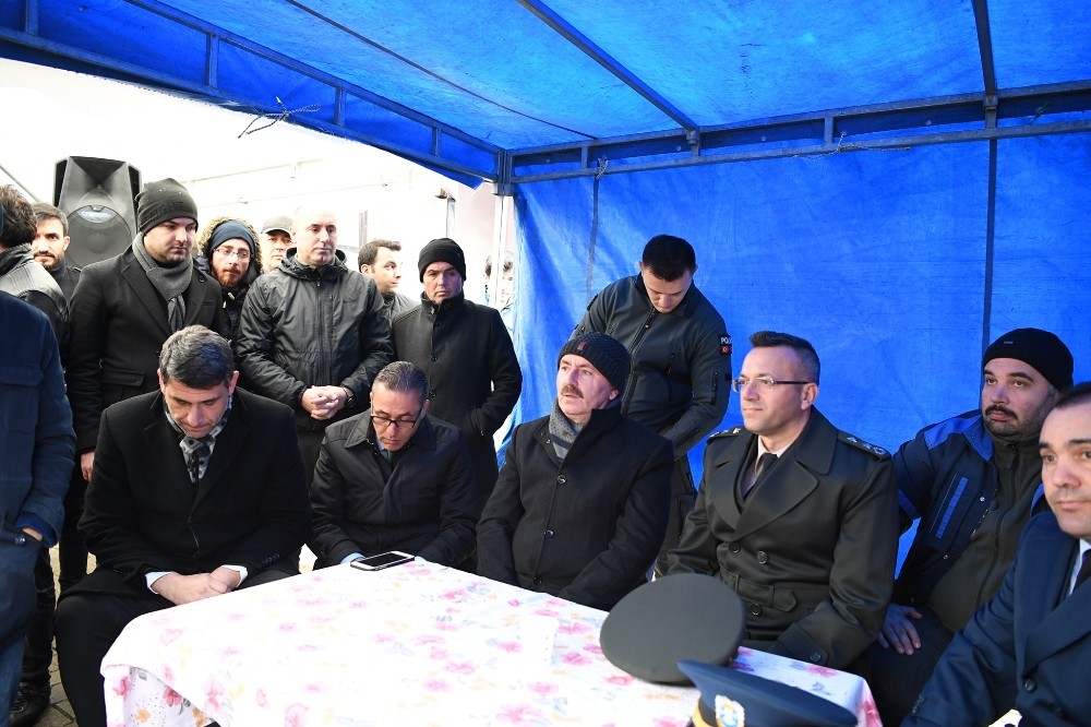 Başkan Kocaman şehit ailesini yalnız bırakmıyor 