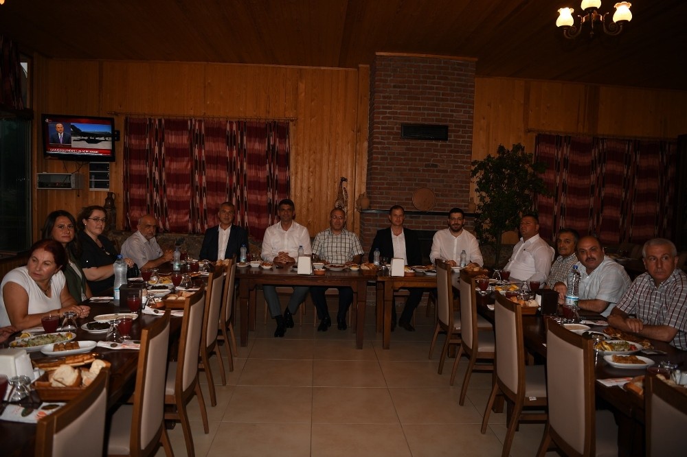 Başkan Kocaman’dan Kaymakam Dursun’a veda programı 