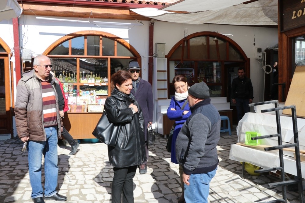 Başkan Köse restorasyon çalışmalarını inceledi 