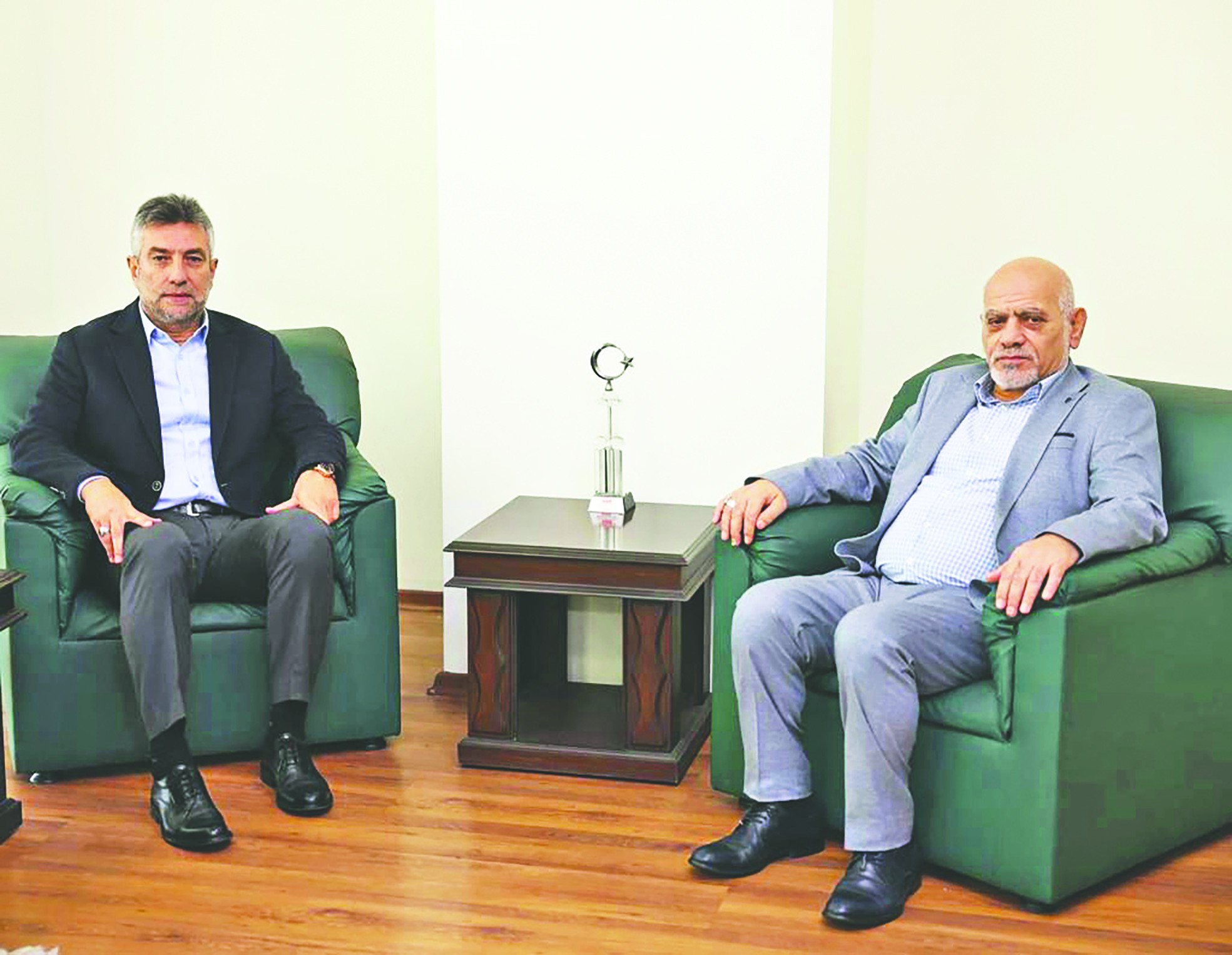 Başkan Ocaklı’dan akit’e ziyaret