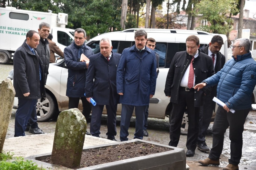 Başkan Orkan Başçeşme’de incelemelerde bulundu 