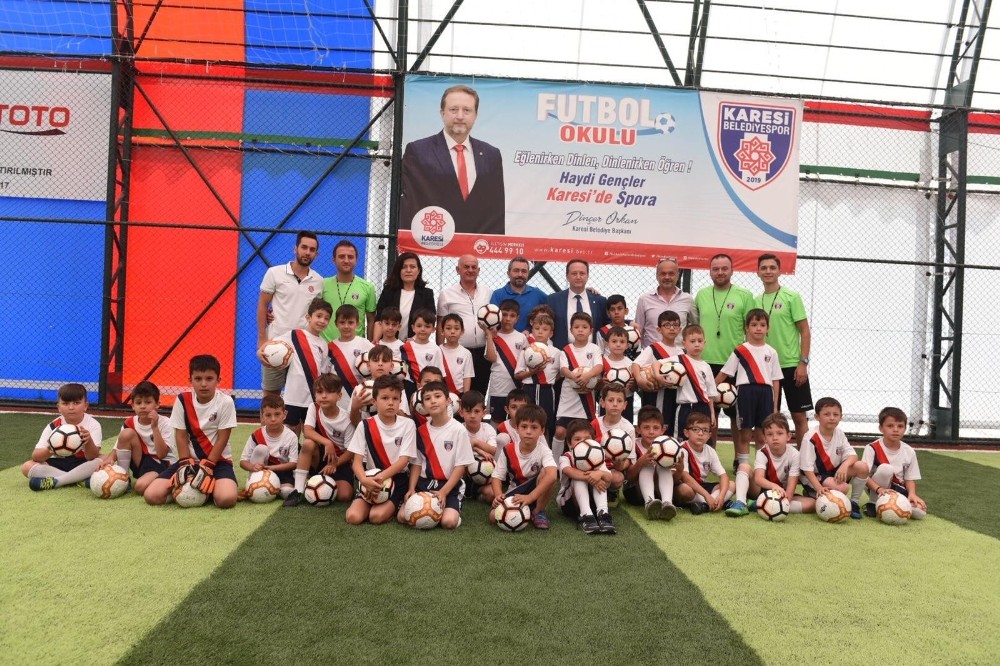 Başkan Orkan, Futbol Yaz Okulunda 