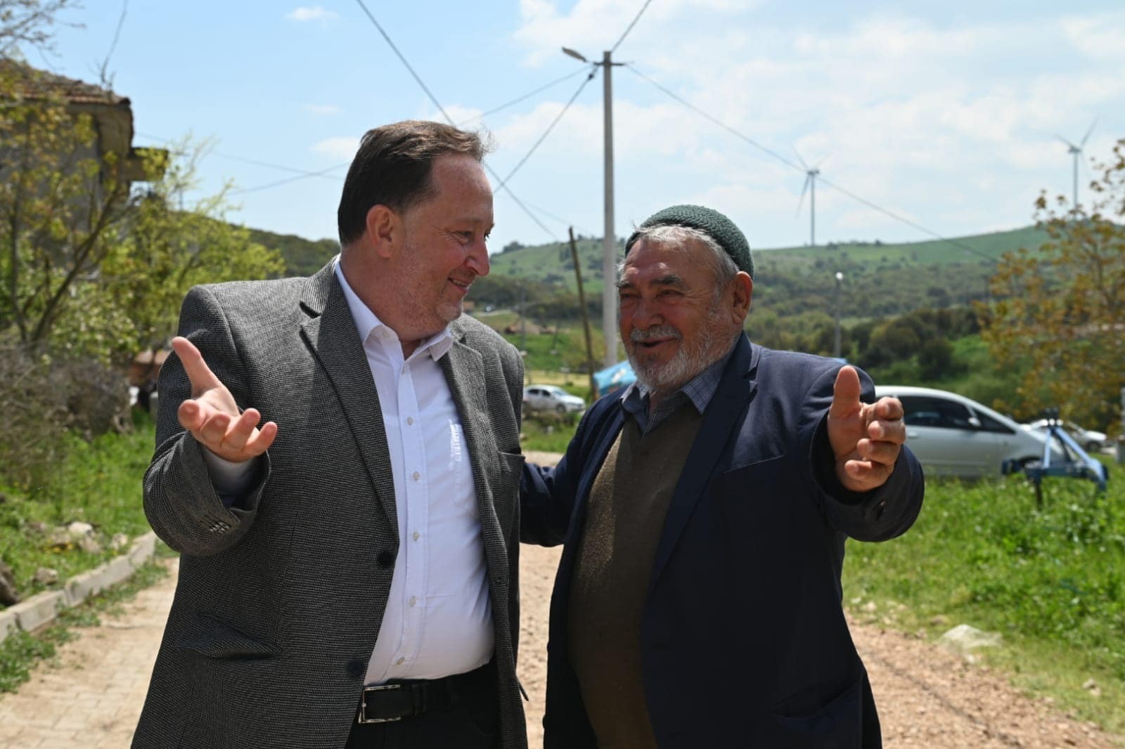 Başkan Orkan köy hayırlarında