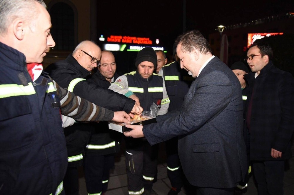 Başkan Orkan’dan yılbaşı mesaisi 