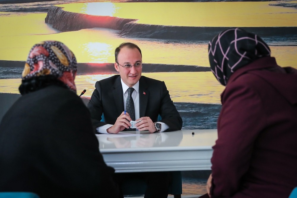 Başkan Örki vatandaşları dinledi 