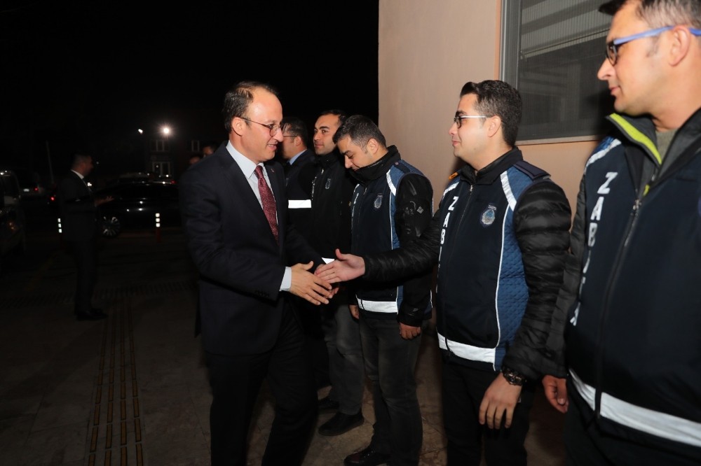 Başkan Örki’den zabıta ve güvenlik güçlerine yılbaşı sürprizi 