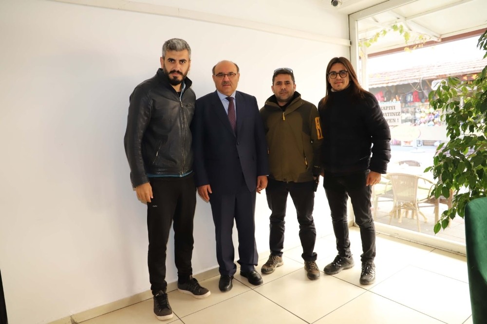 Başkan Otgöz’den gazetecilere ziyaret 