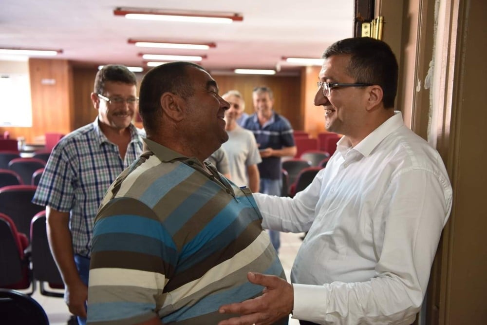 Başkan Öz, belediye personeli ile bayramlaştı 