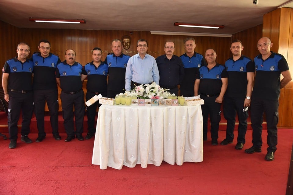 Başkan Öz, Zabıta Haftasını kutladı 