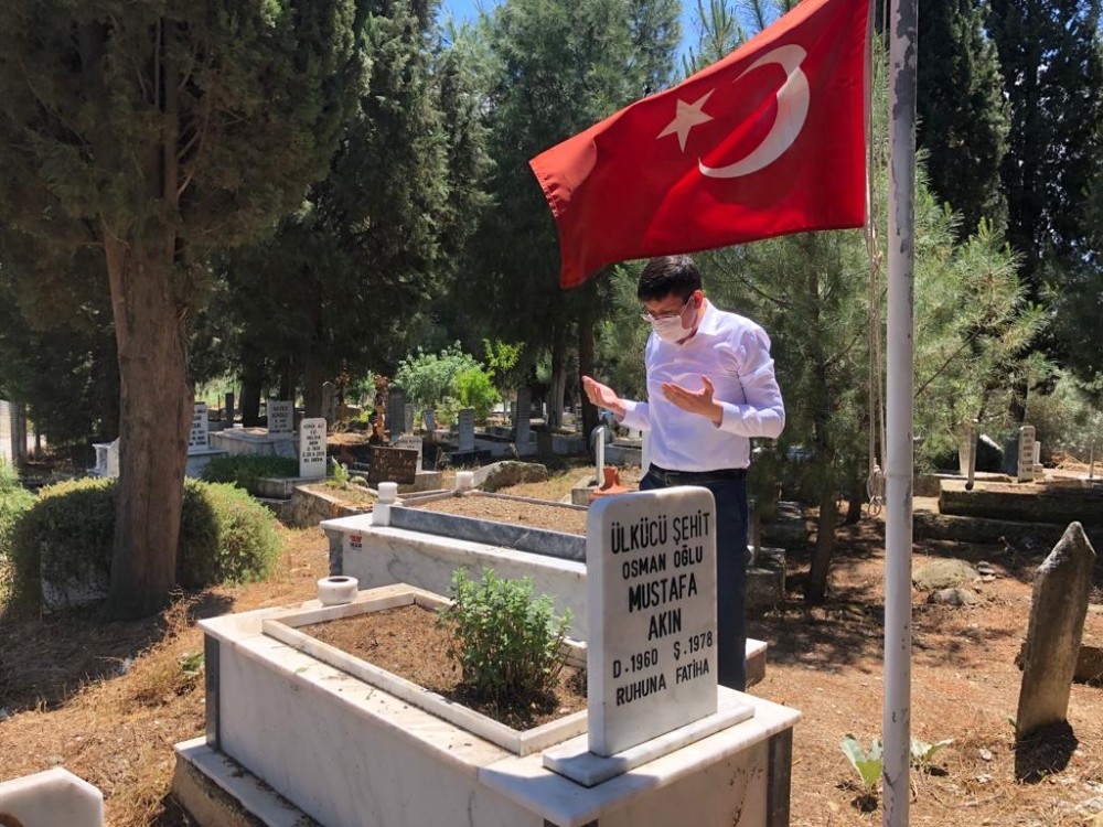 Başkan Özcan, ülkücü şehitleri unutmadı 
