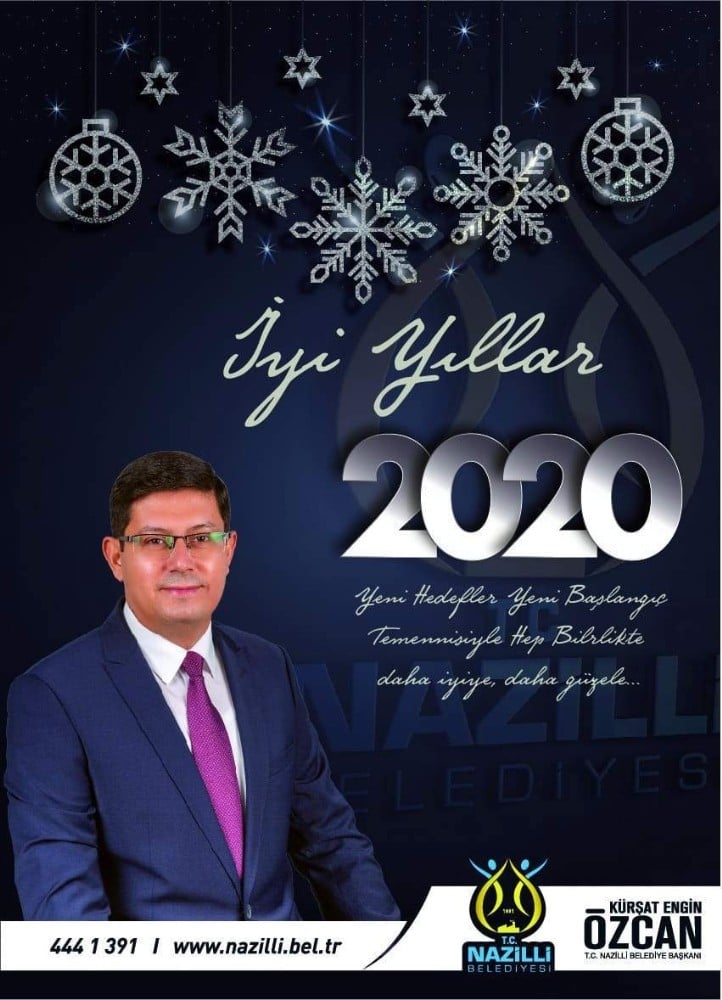 Başkan Özcan yeni yıl kutlama mesajı yayınladı 
