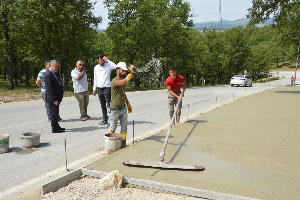 Başkan Özdemir çalışmaları inceledi 