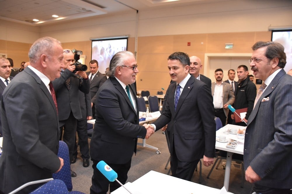 Başkan Özkök: “İthalat yok, kimse üreticinin moralini bozamaz’ 