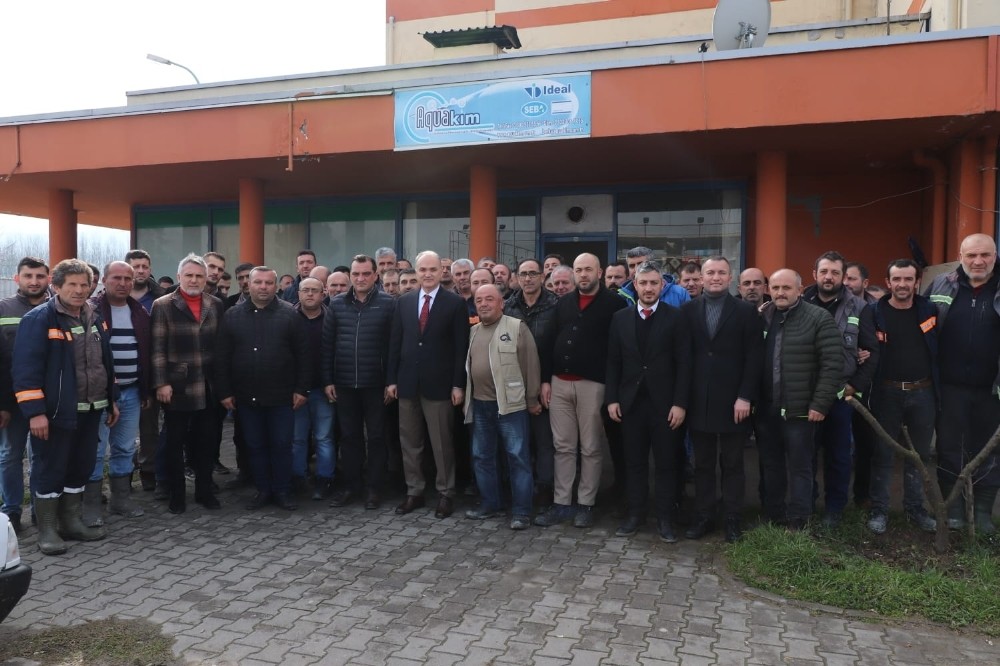 Başkan Özlü, belediye birimlerle yakından ilgileniyor 