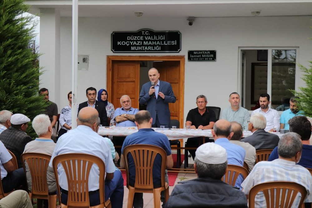 Başkan Özlü tek tek dinledi 