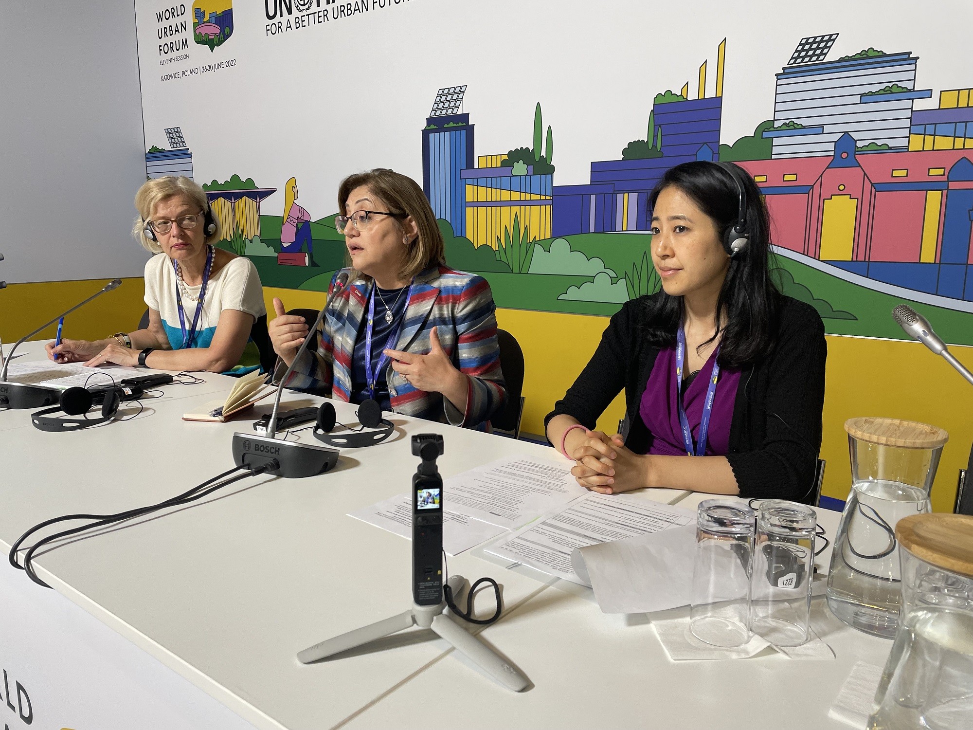 Başkan Şahin Dünya Şehirler Forumu'nda konuştu