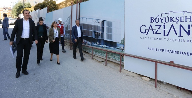 Başkan Şahin Güvenevler Eğitim ve Sanat Merkezi inşaat çalışmalarını inceledi