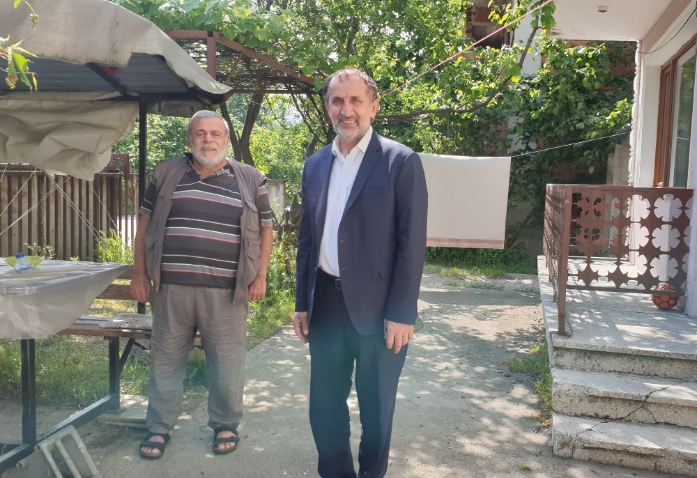 Başkan Şahin’den ev ziyaretleri 