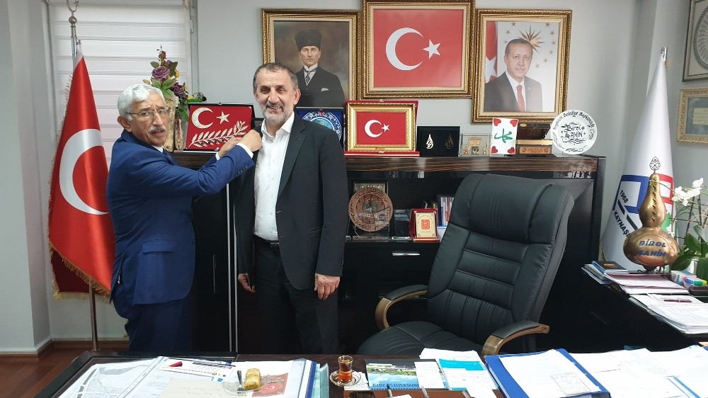 Başkan Şahin’e Yeşilay’dan ziyaret 